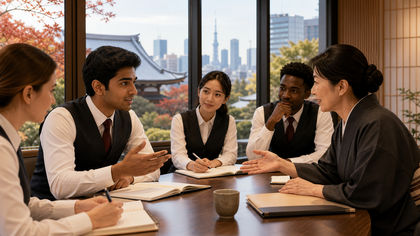 Indian candidate preparing for a career pathway in Japan