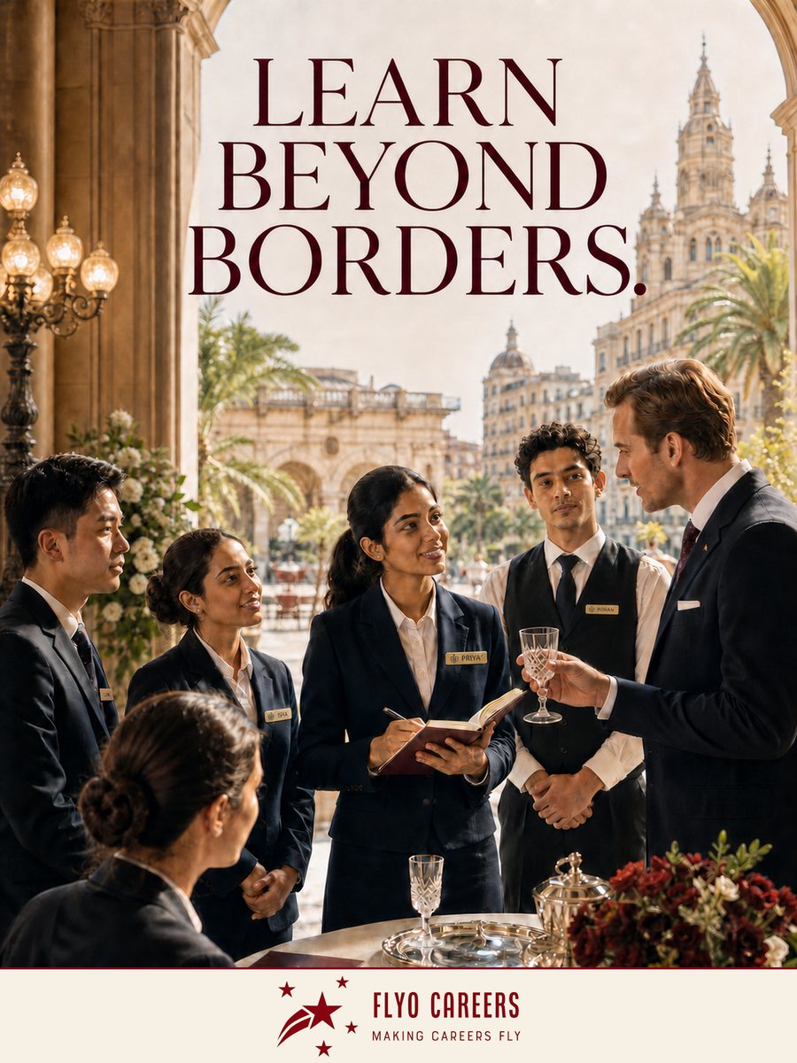 Learn Beyond Borders Flyo Careers poster